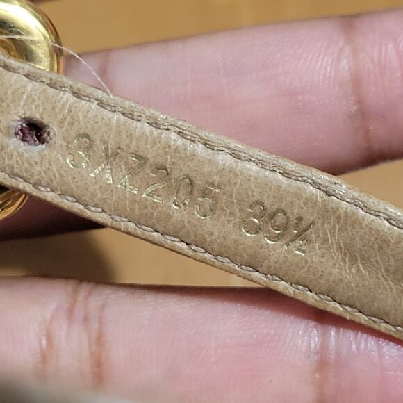 Prada Platform Sandals Tan Leather Chunky Cork Espadrille Wedge Heel Open 39.5 - Picture 13 of 15